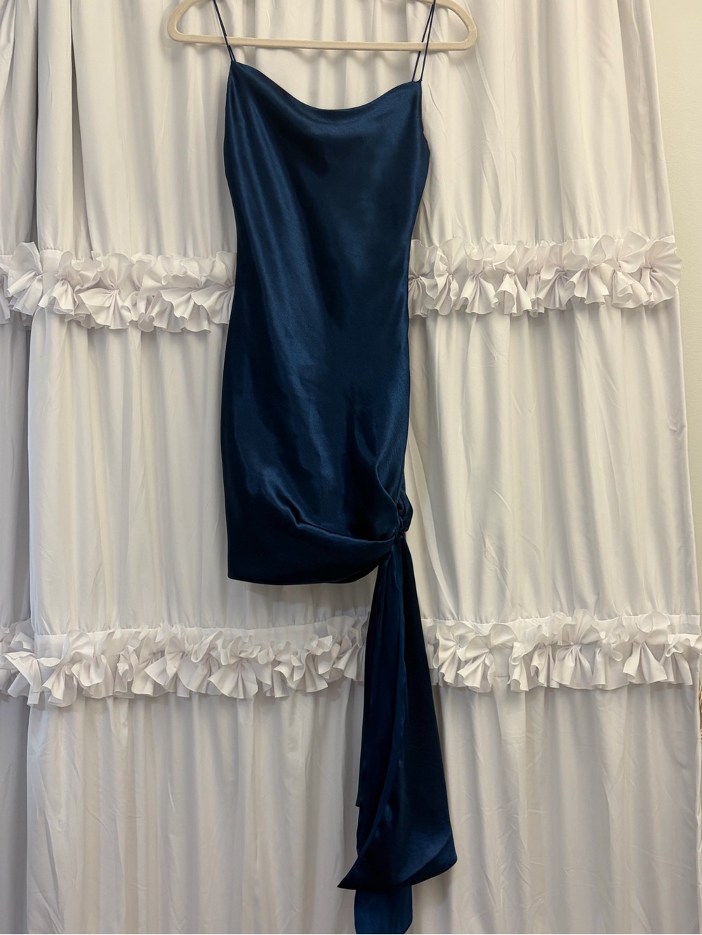 Cinq A Sept Ryder Satin mini dress